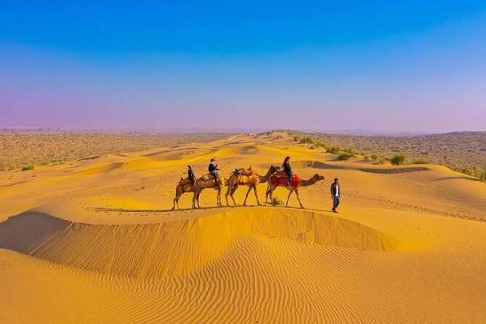 Thar Desert Overnight Camel & Jeep Safari with Sunrise